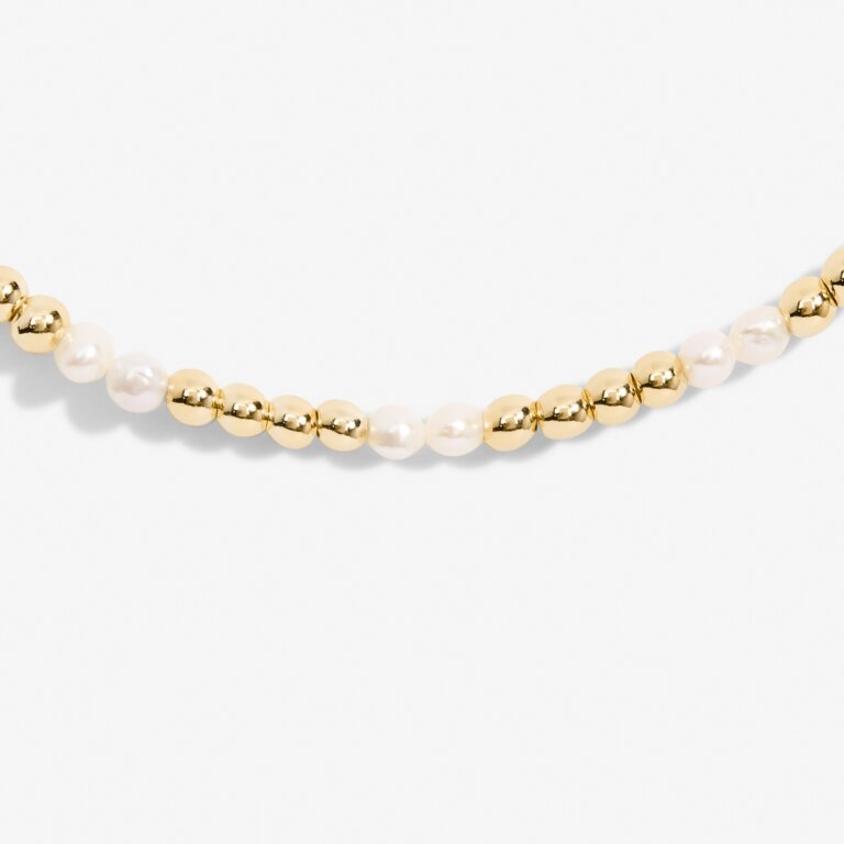 Anklet Pearl Gold Tone