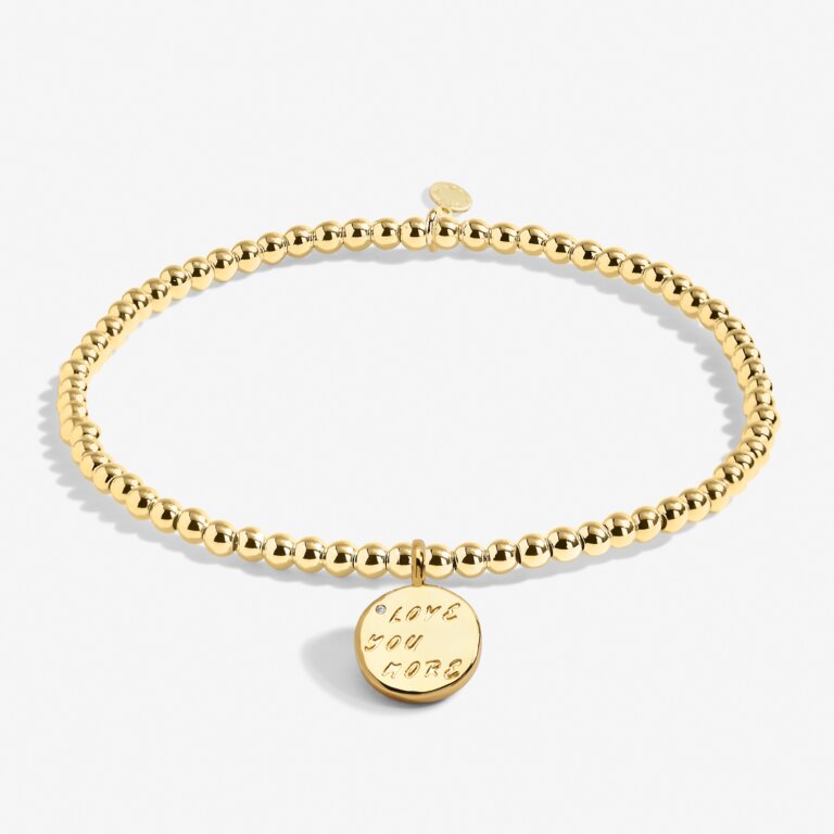 Love You More Gold Bracelet