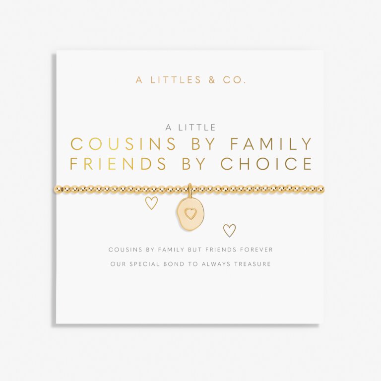 Cousins by Family Friends by ChoiceGold Bracelet