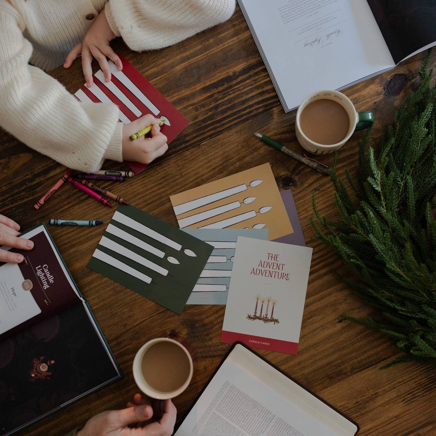 The Advent Adventure Candle Cards