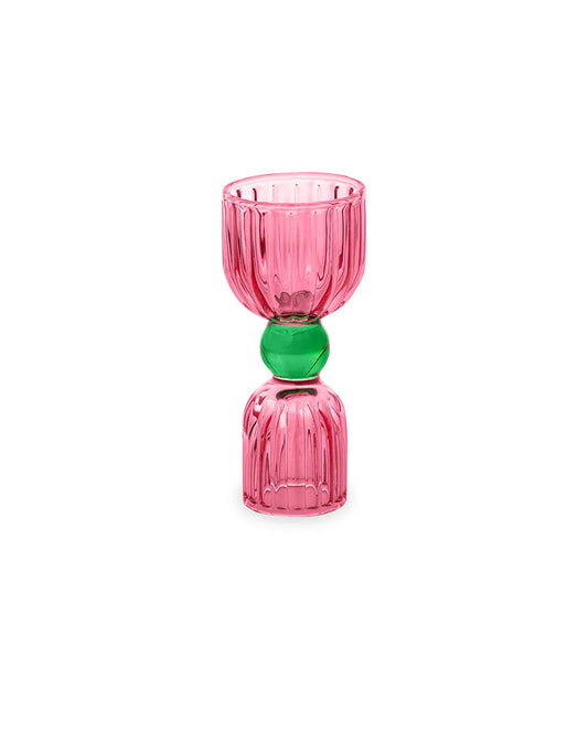 Double Shot Glass || Jigger, Tipsy Turvy, Pink