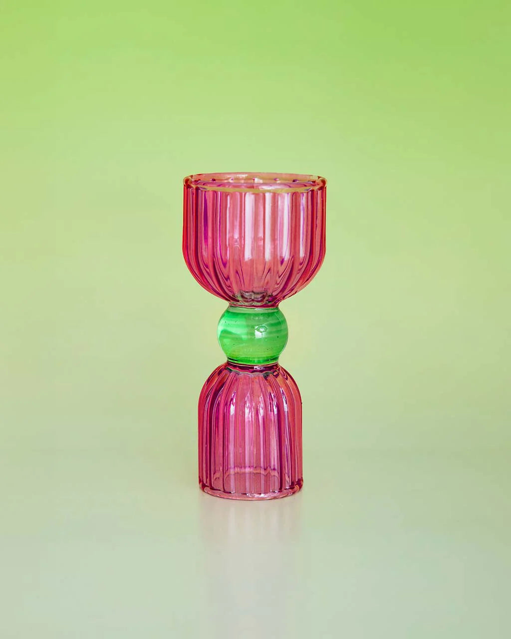 Double Shot Glass || Jigger, Tipsy Turvy, Pink