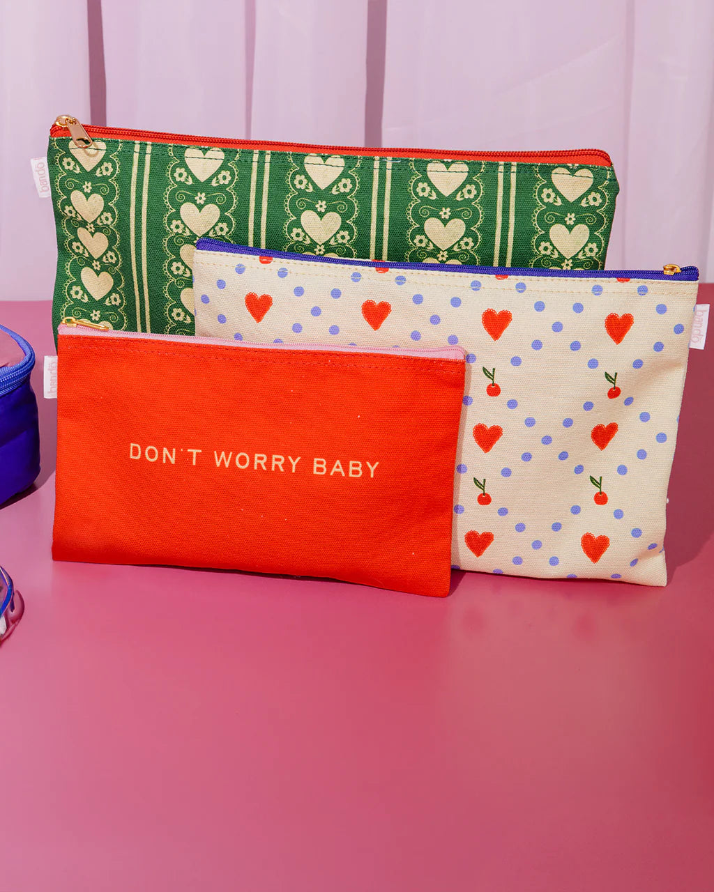 Don't Worry Baby Getaway Carryall Trio | Travel Organizer by ban.do