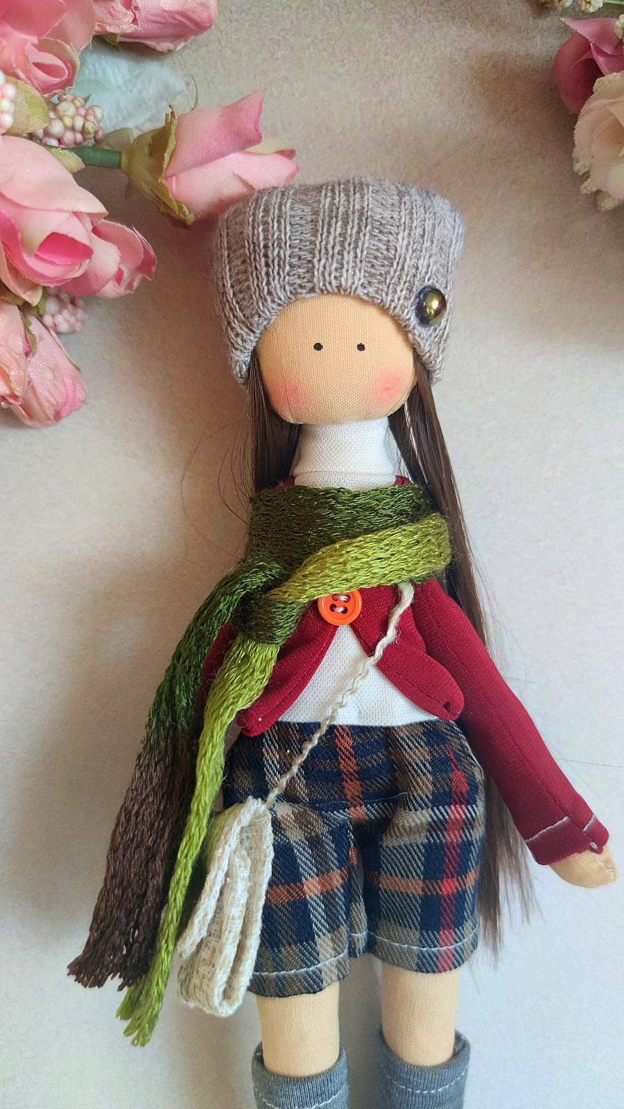 Tillie- Handmade Ukrainian Doll