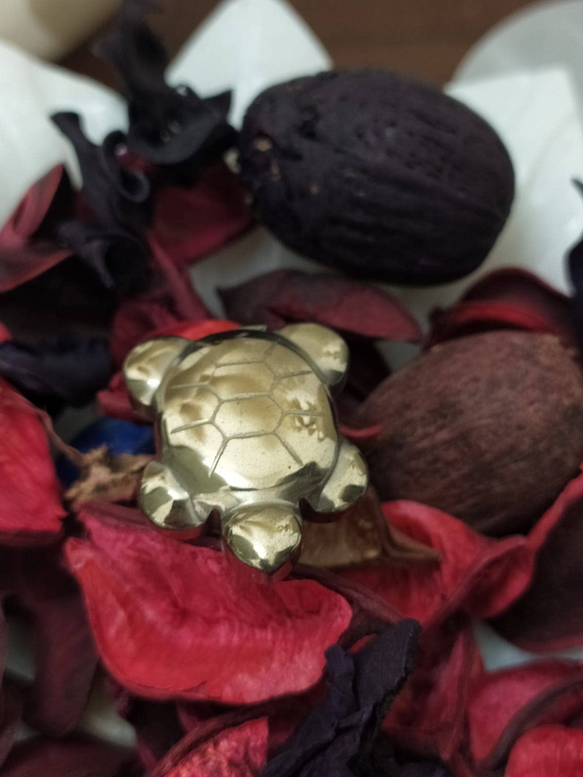 Gold Pyrite Turtle Figurines