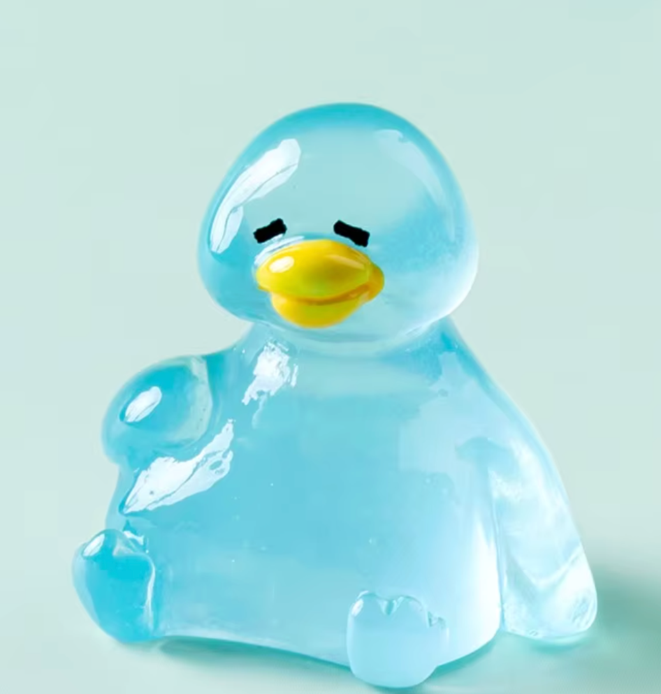 Lazy Duckling Surprise Pull