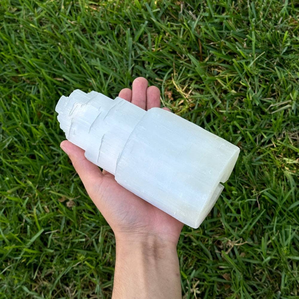 Selenite - Lamp, Medium