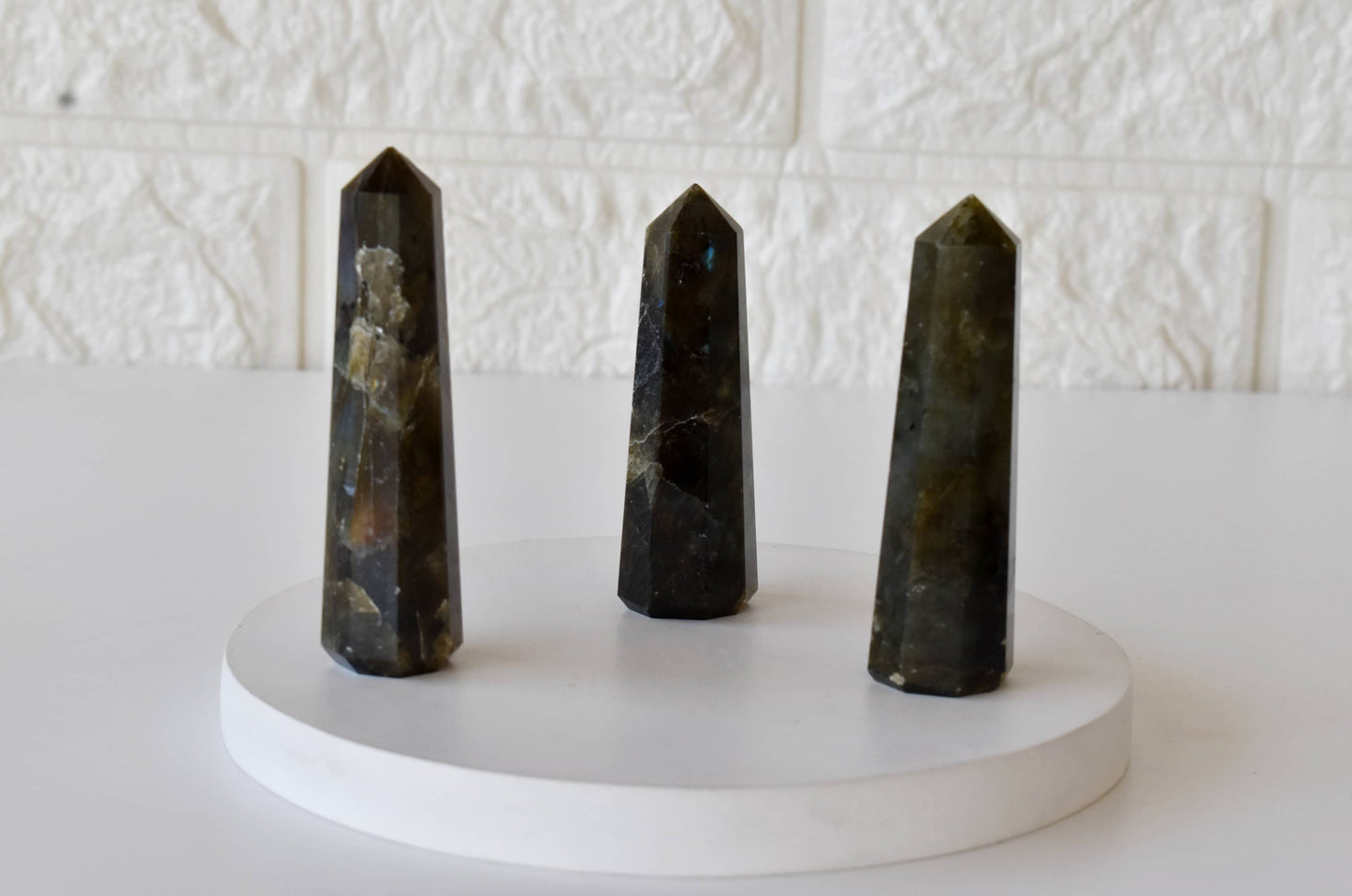 Labradorite Tower Point(Intuition & Spiritual Enlightenment)