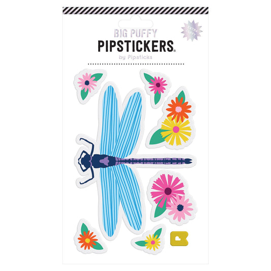 Big Puffy Dragonfly Stickers