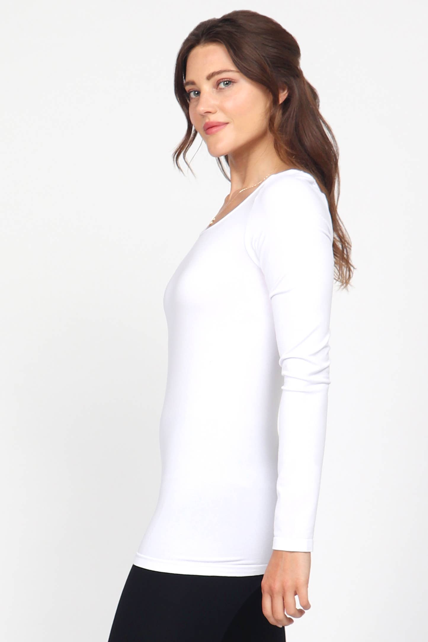 Long sleeve bodycon top best sale