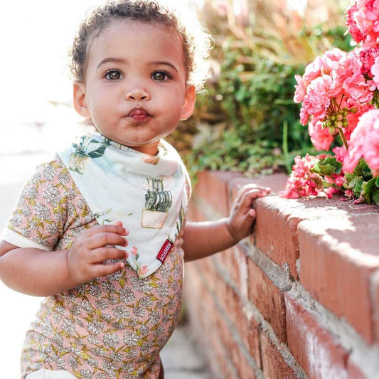 Organic Cotton Three-Layer Kerchief Bib