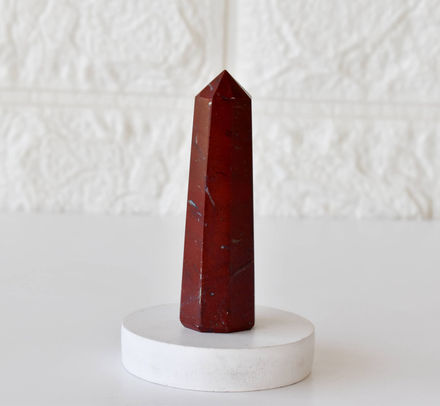 Red Jasper Tower Point (Tranquility and Sense of Grounding)