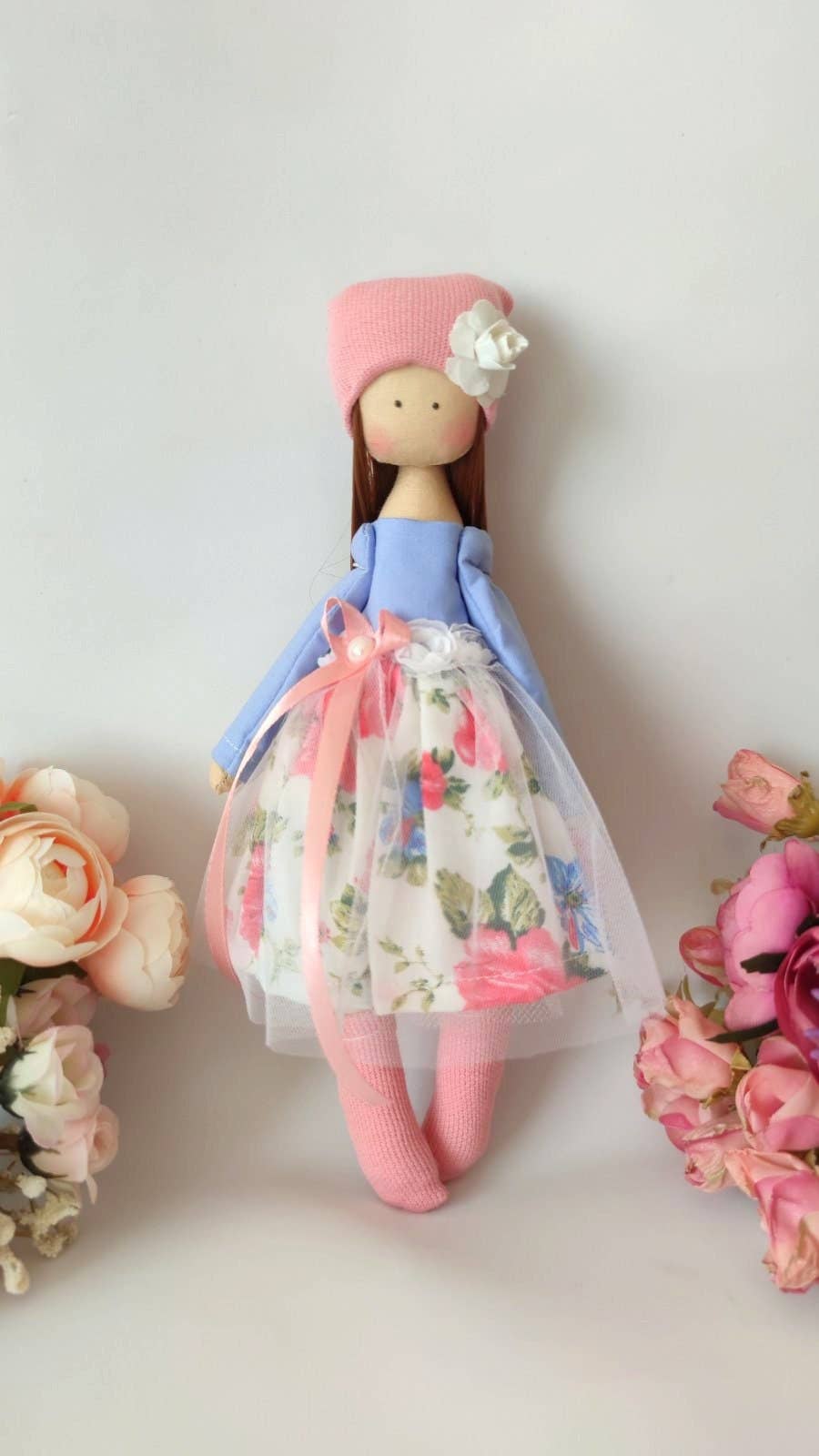 Handmade Keepsake Doll with Stitched Clothing – Heirloom Gift from Ukraine cloth doll, Fabric Doll, Textile doll, art doll