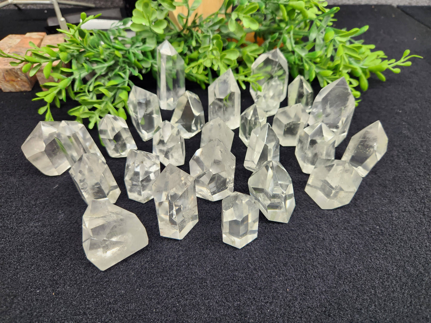 Clear Quartz Crystal Polished Points Lot AAA 0.5Kg