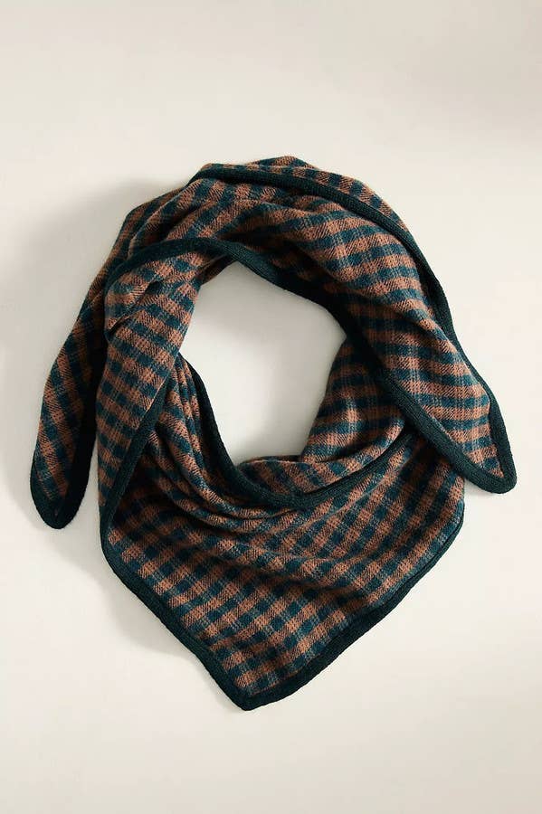 Wool Triangle Scarf