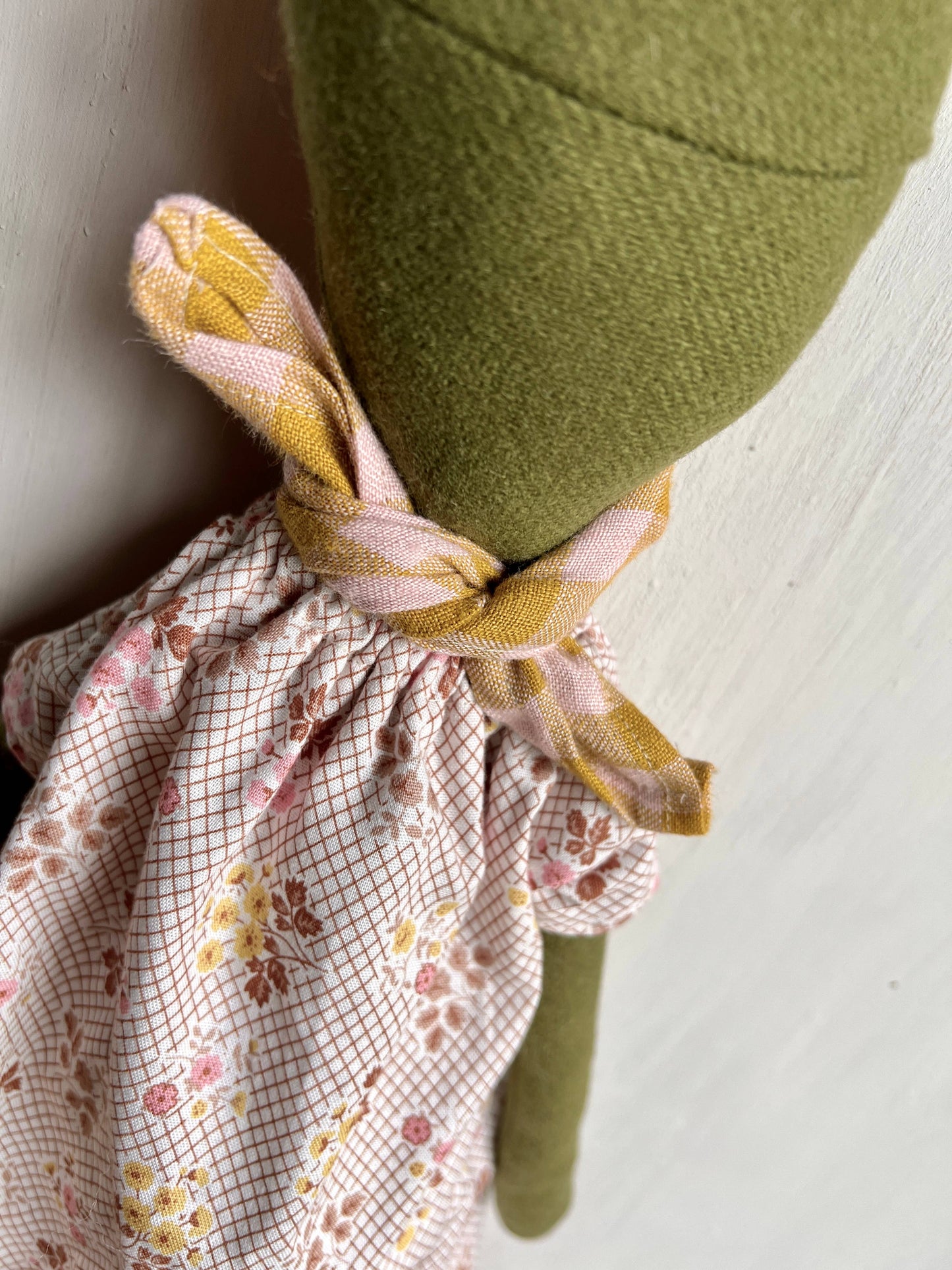 Fern the Frog Doll- Floral Dress