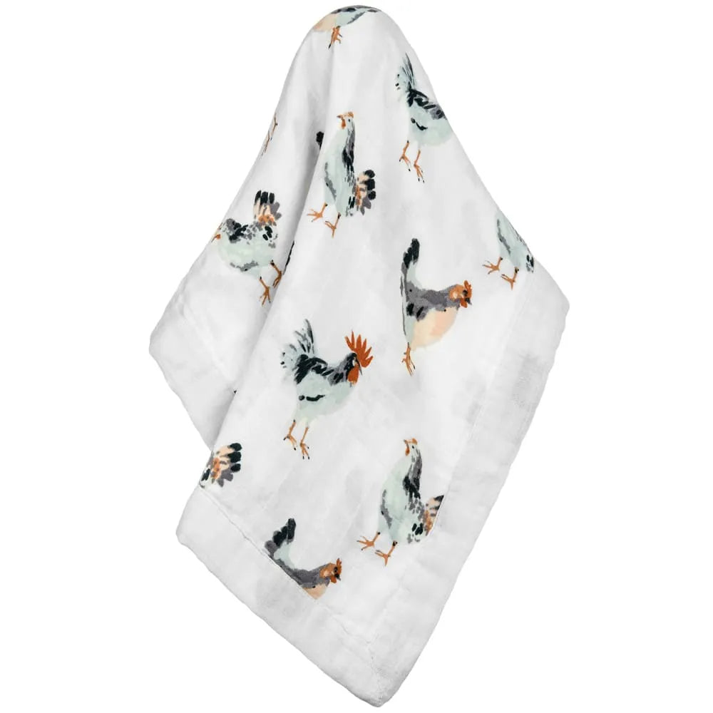 Mini Lovey Two-Layer Muslin Security Blanket