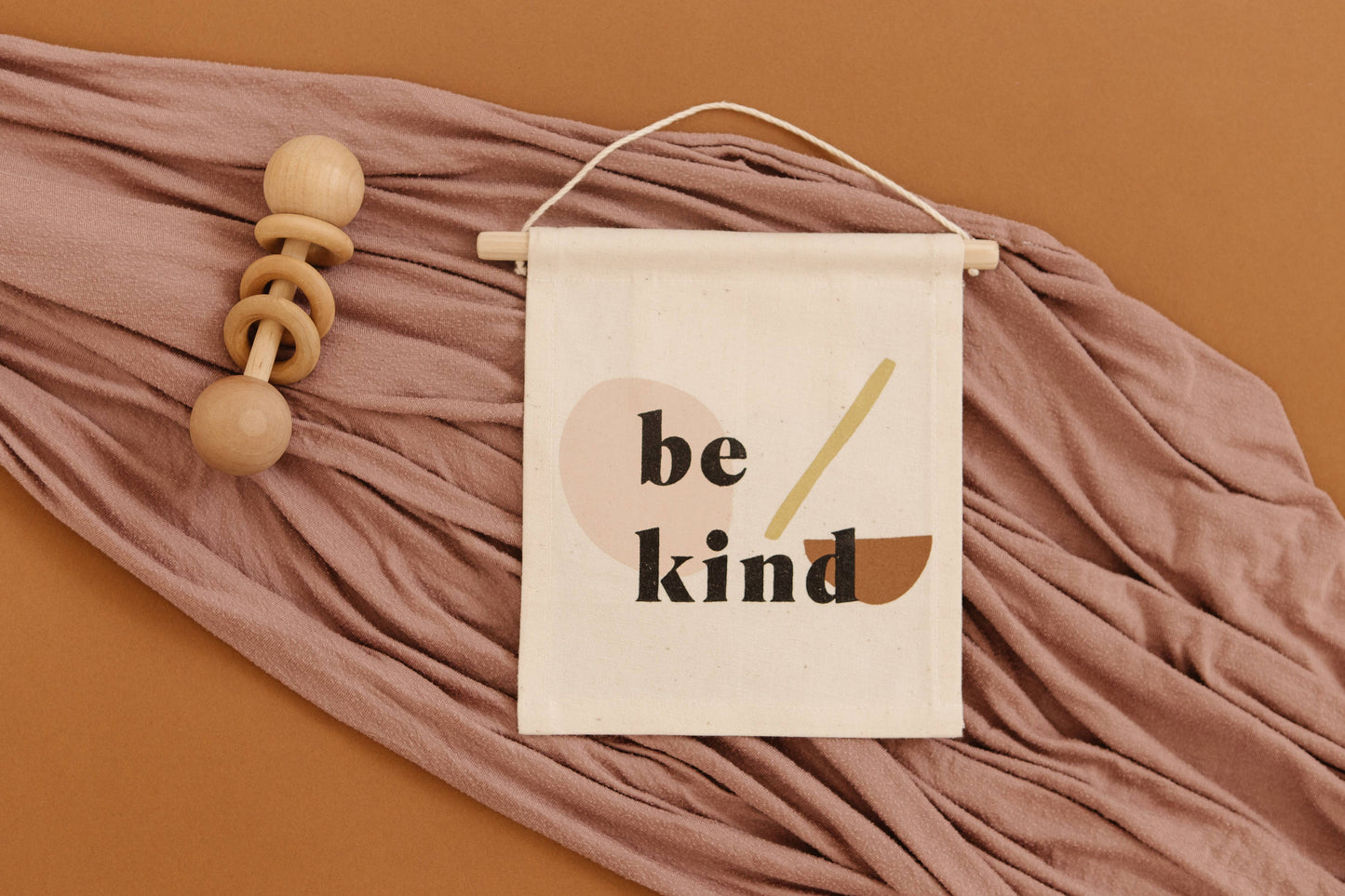 Be Kind Canvas Hang Sign