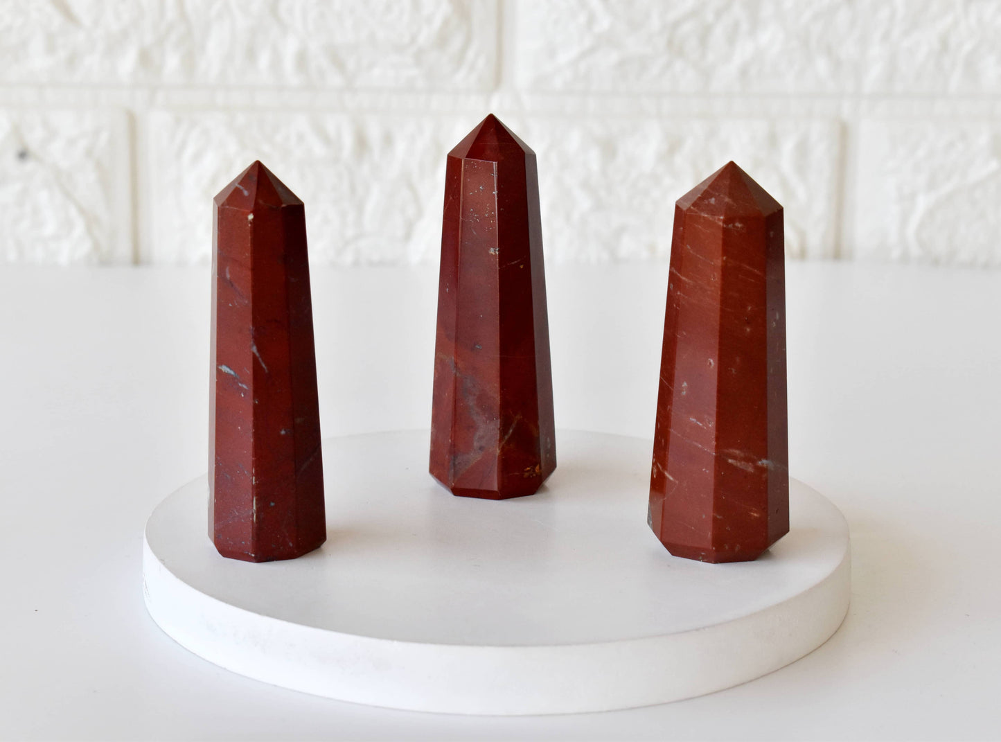 Red Jasper Tower Point (Tranquility and Sense of Grounding)