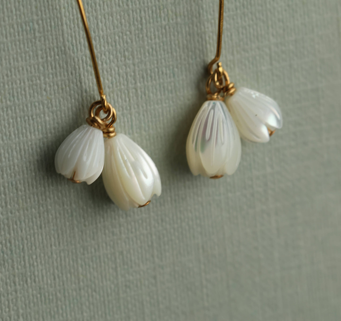 Pearl Snowdrop Earrings