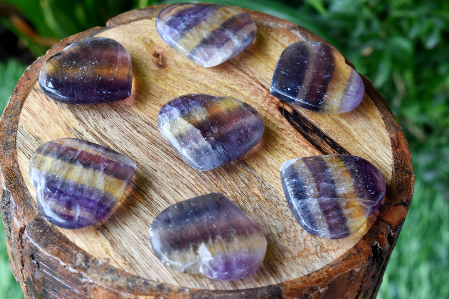 Fluorite Heart Balance & Harmony Heart Crystals Pendant