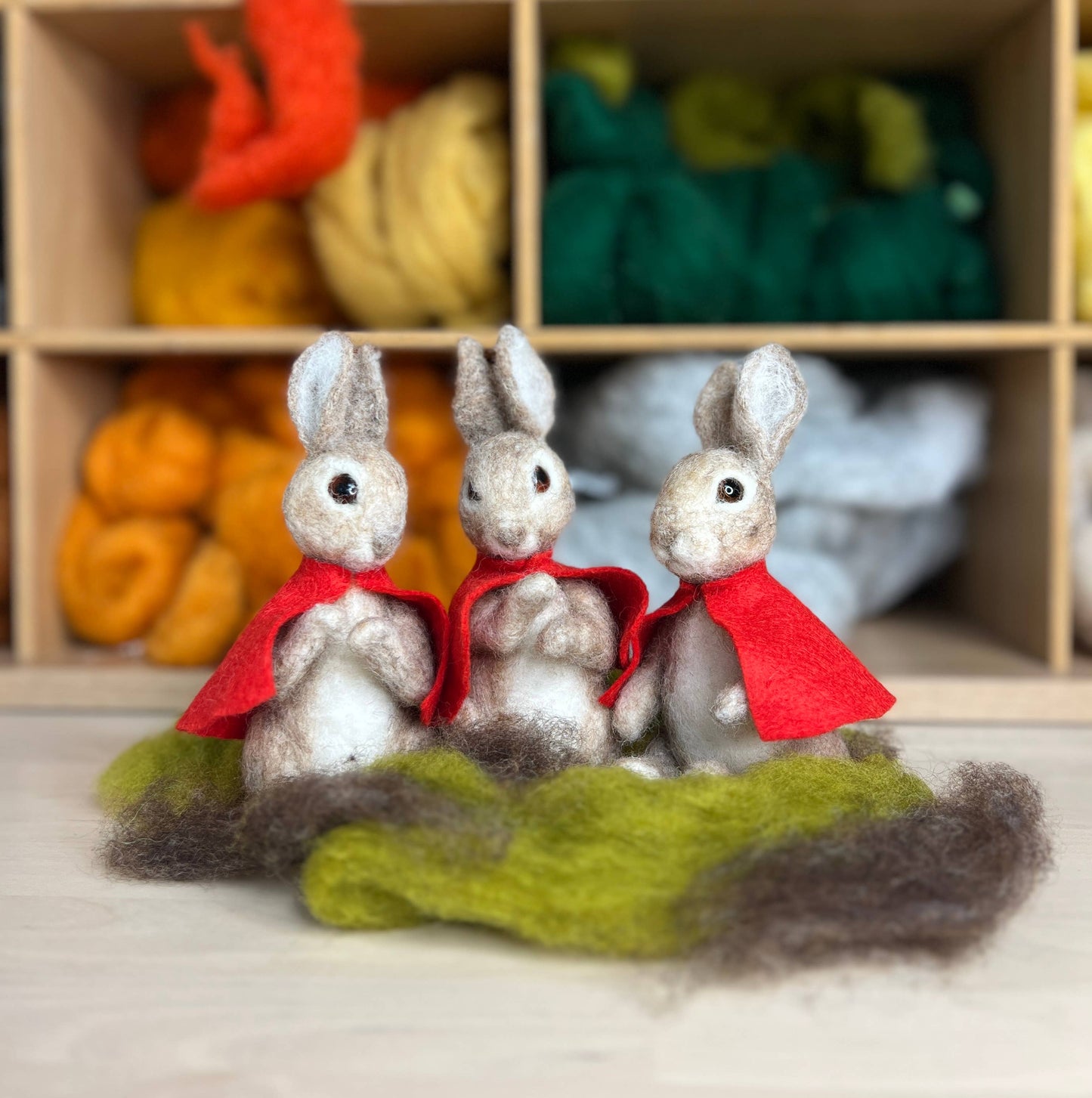 Beatrix Potter Flopsy Mopsy & Cotton-tail Needle Felting Kit