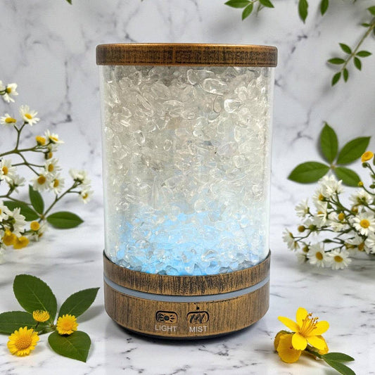 Clear Quartz Crystal Diffuser