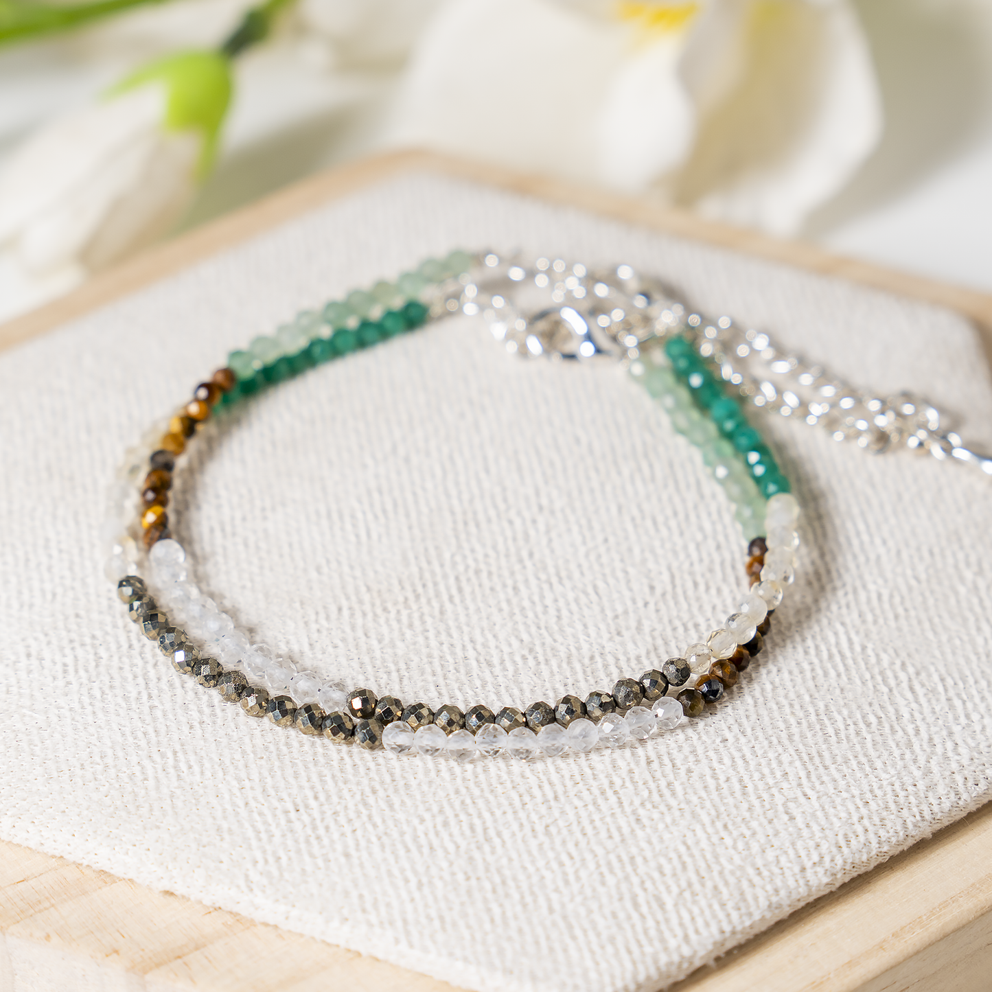 Crystal Anklets | Dhan Yog | Energy Healing Accessory