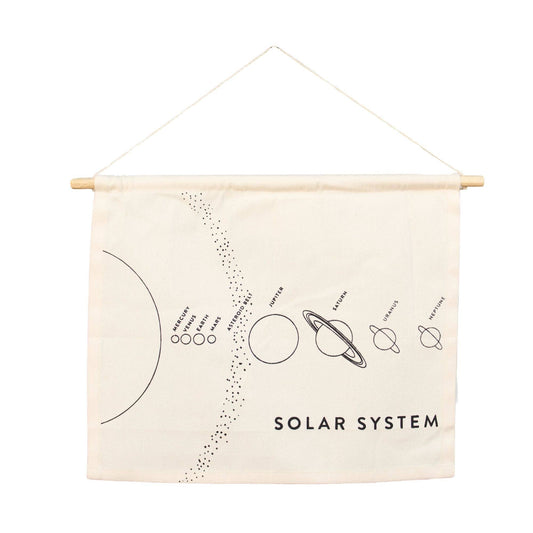 Solar system wall hanging