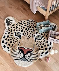 Himani Leopard Head Rug