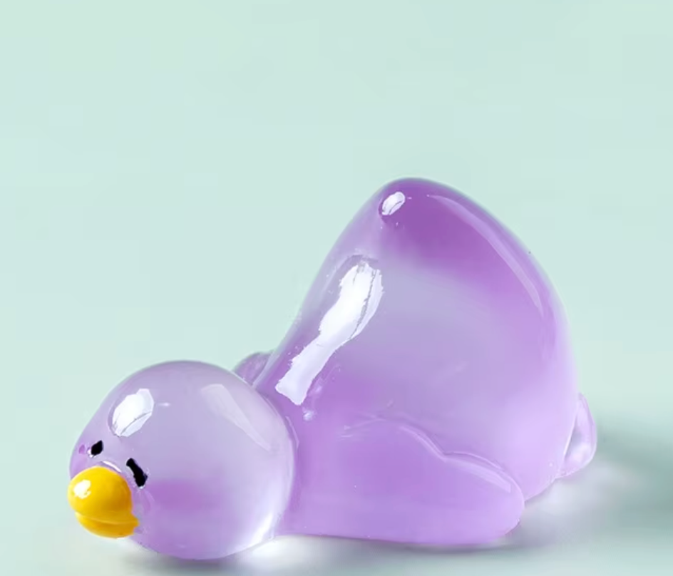 Lazy Duckling Surprise Pull