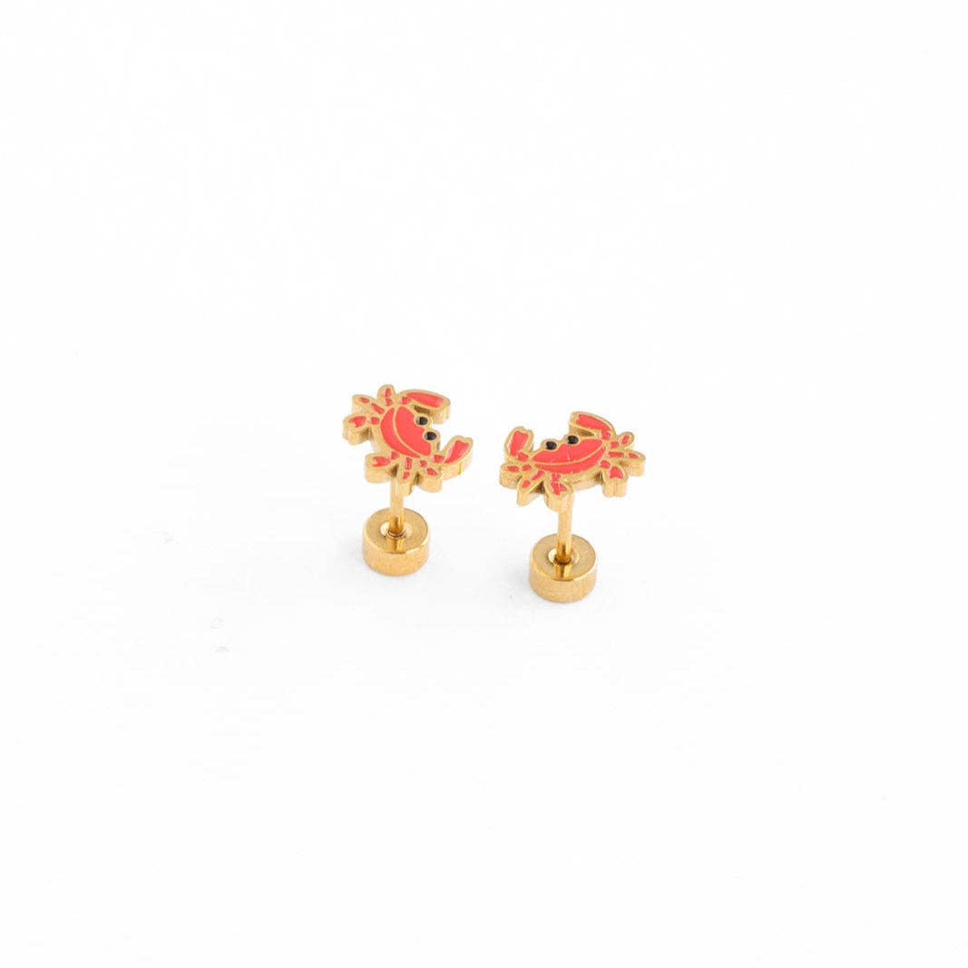 Crab Earrings