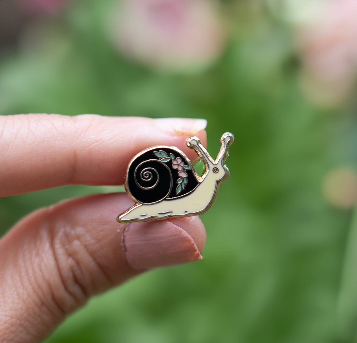 Garden Snail Pin | Snail Jewelry | Garden Pins | Insect Pins