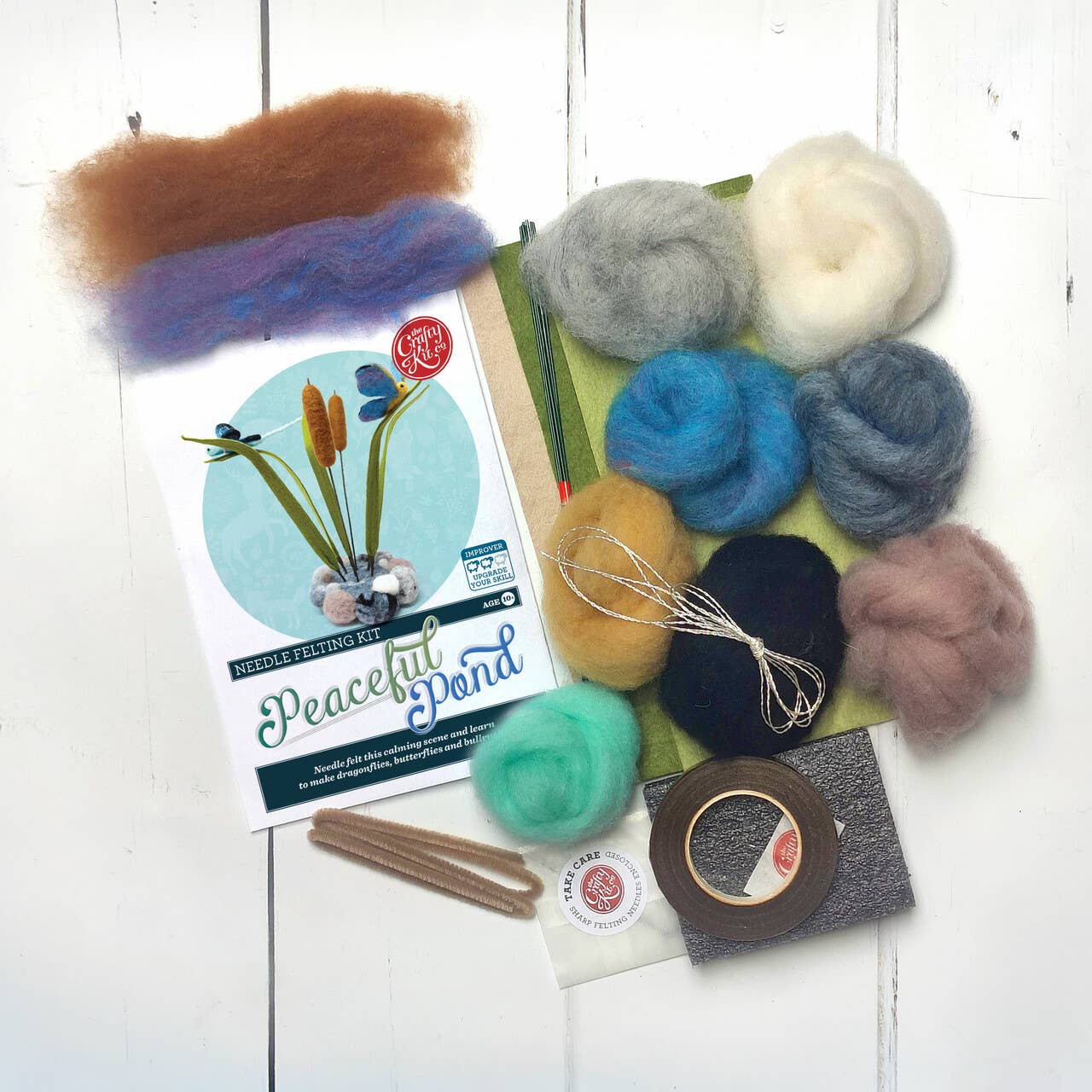 Peaceful Pond Needle Felt Craft Kit