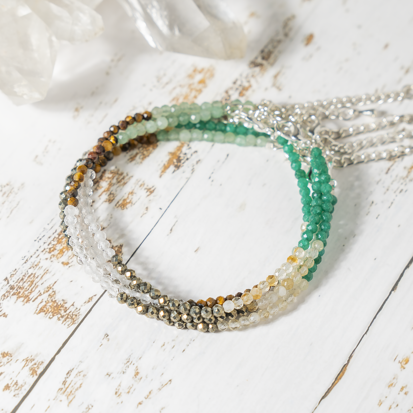 Crystal Anklets | Dhan Yog | Energy Healing Accessory