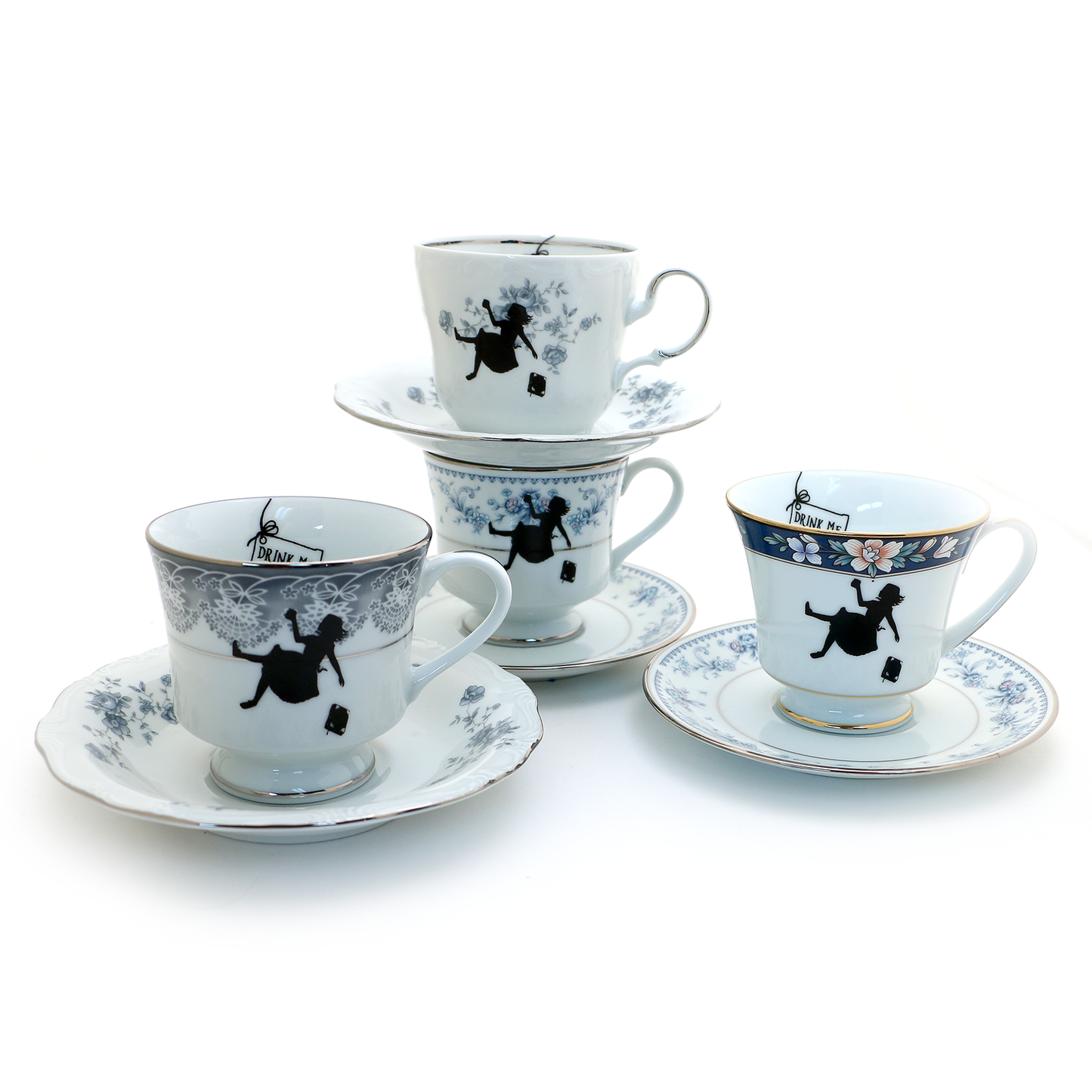 "Alice in Wonderland" Vintage Upcycled Teacup Program