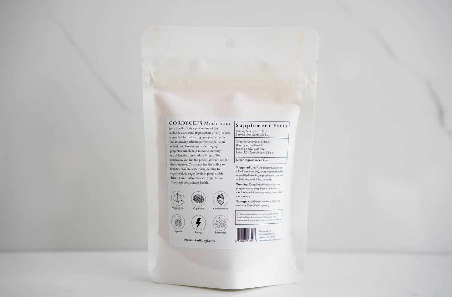 Cordyceps Mushroom Powder