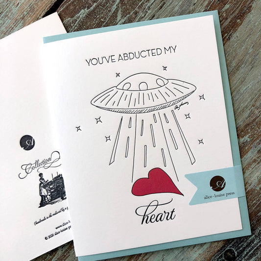 Heart Abduction Card