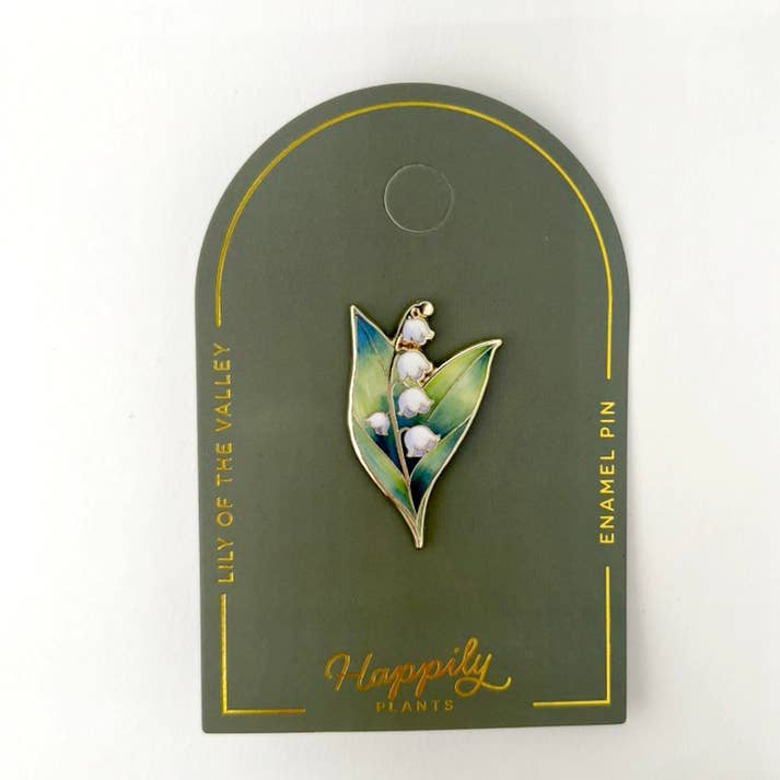 Lily of the Valley Bouquet Pin | Flower Pins | Mother’s Day