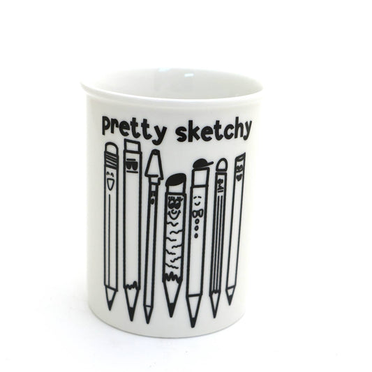 Pretty sketchy Pen and Pencil cup