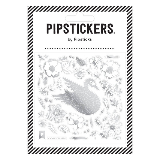 Silver Cygnet Stickers
