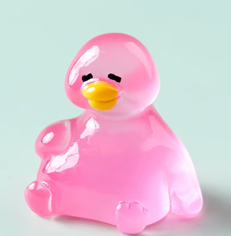 Lazy Duckling Surprise Pull