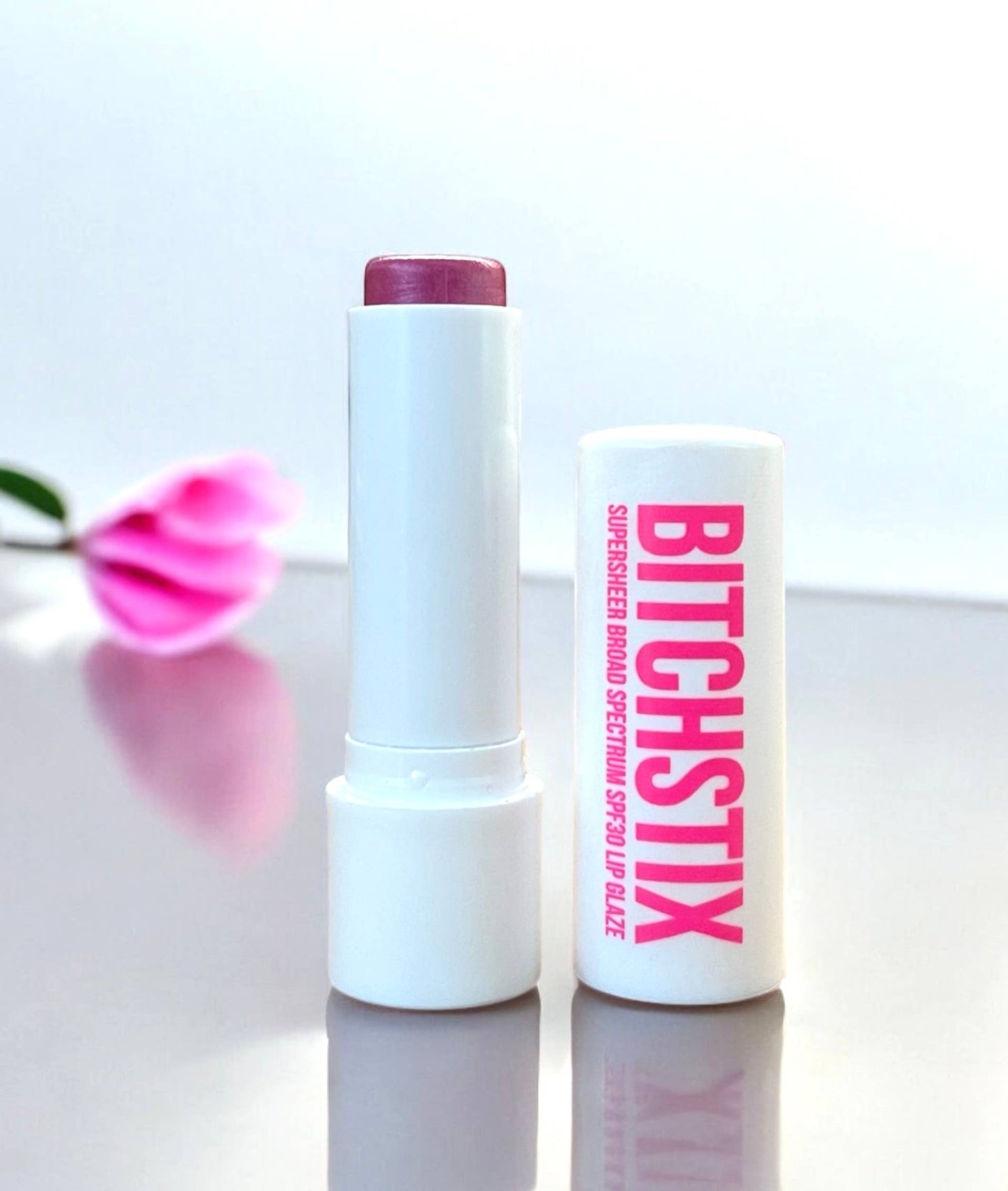 Petal Pink SUPERSHEER LIP GLAZE  - SPF30 Broad Spectrum