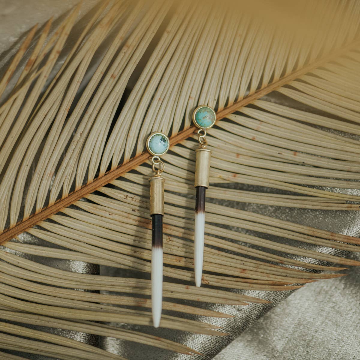 Quill Studs - Turquoise Variant