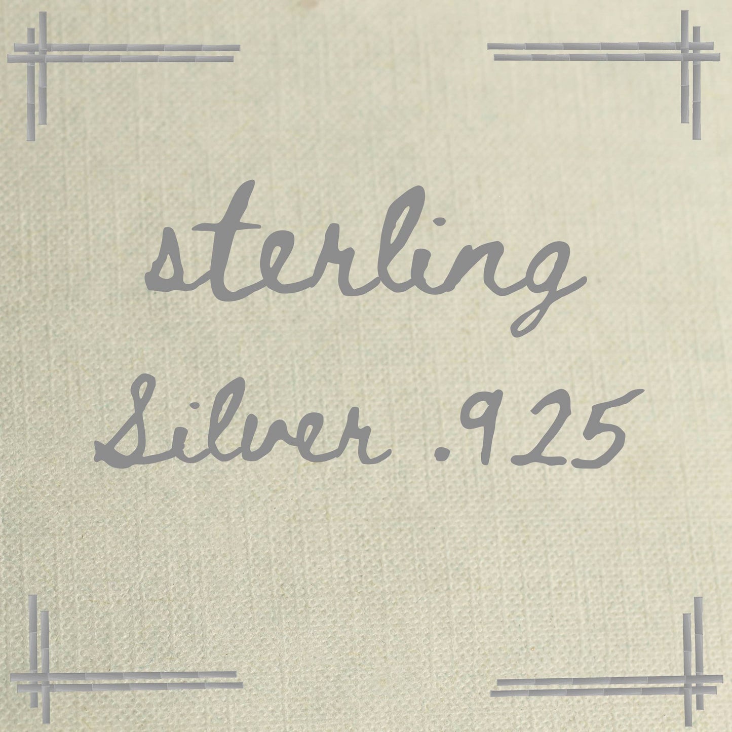 Art Deco Crystal Pyramid Sterling Silver Stud Earrings