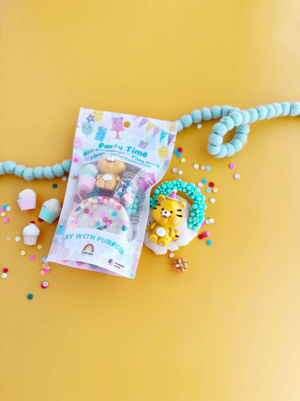 Party Time Mini KidDough Play Pack