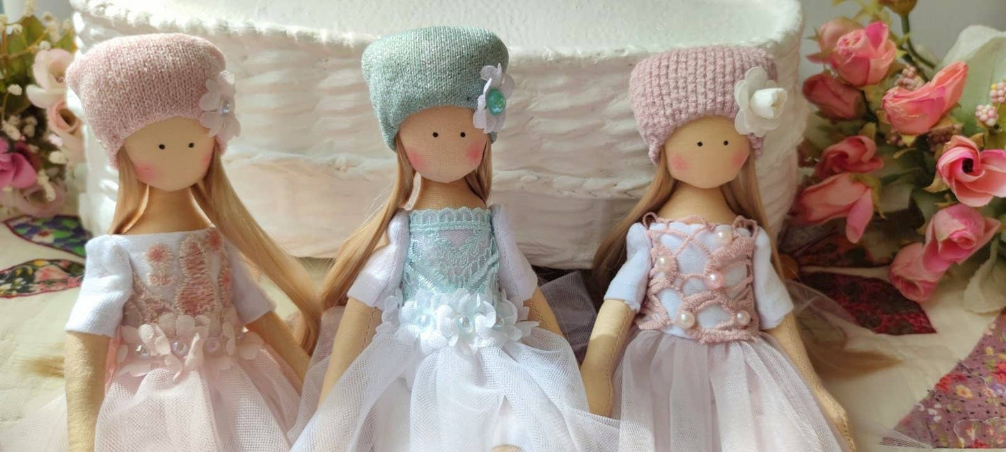 Sarah, Liza, & Annie Dolls - Handmade Ukrainian Dolls