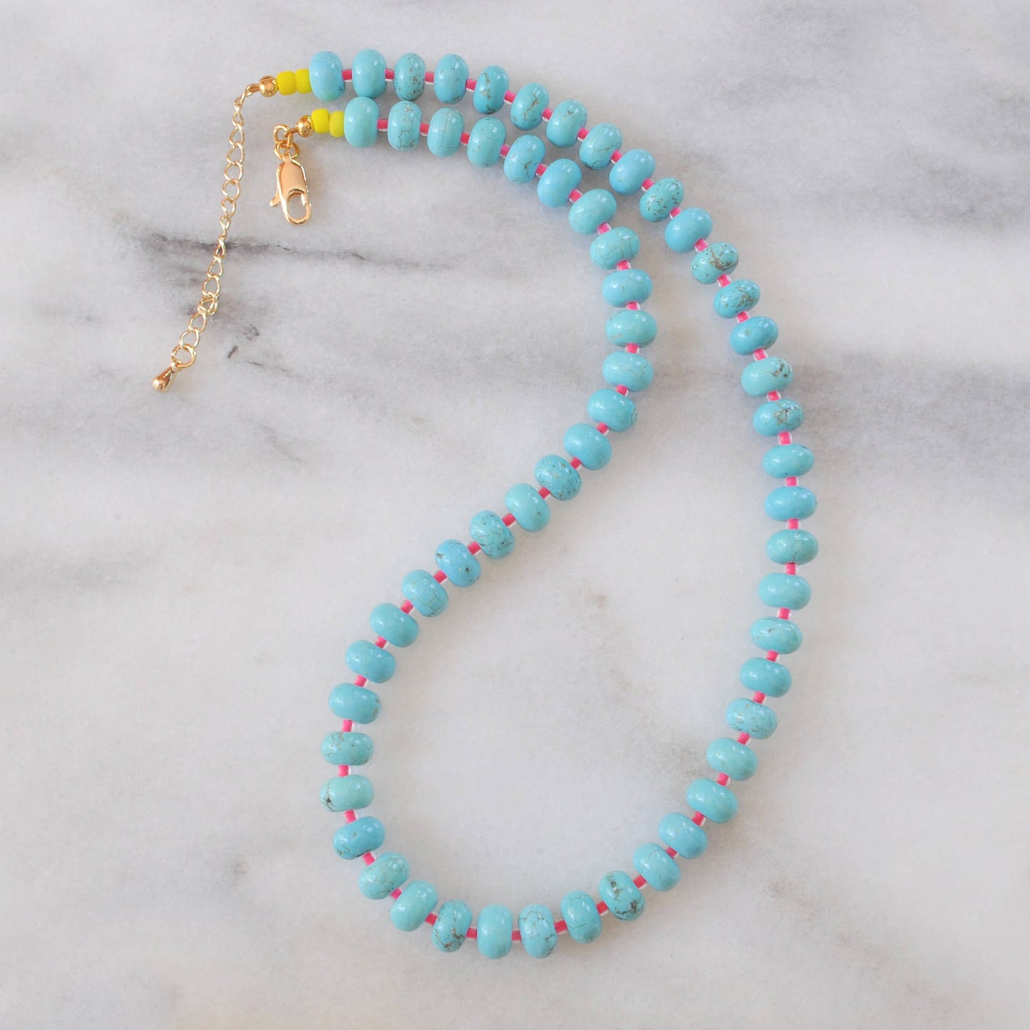 Turquoise Juice Gemstone Necklace