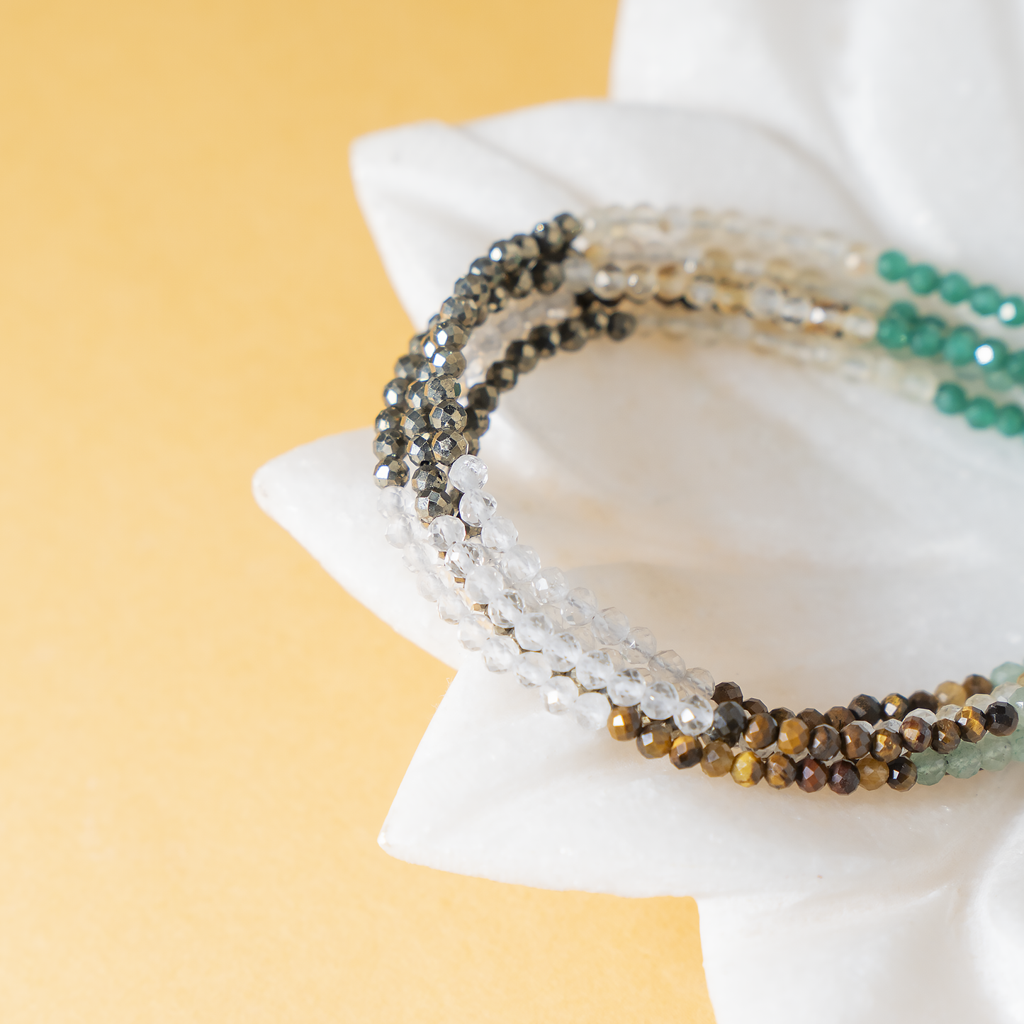 Crystal Anklets | Dhan Yog | Energy Healing Accessory