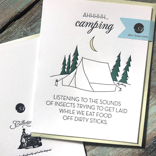 Camping Card